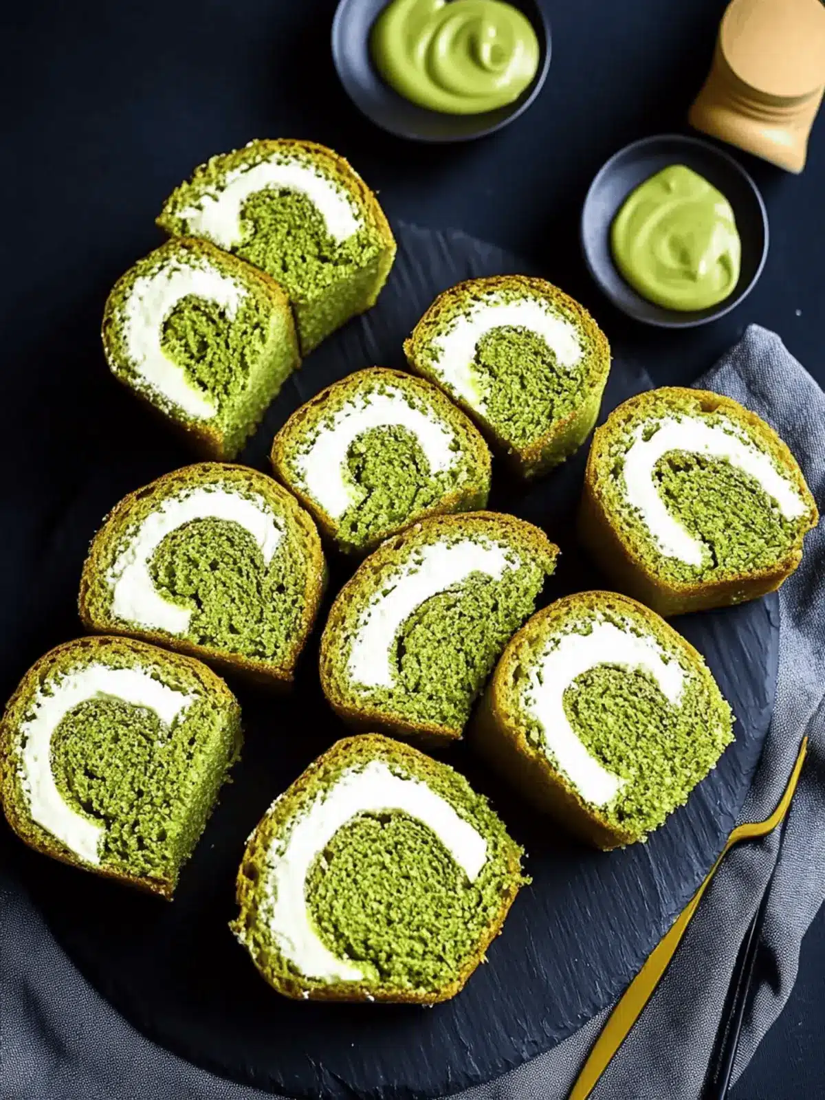 Matcha Swiss Roll