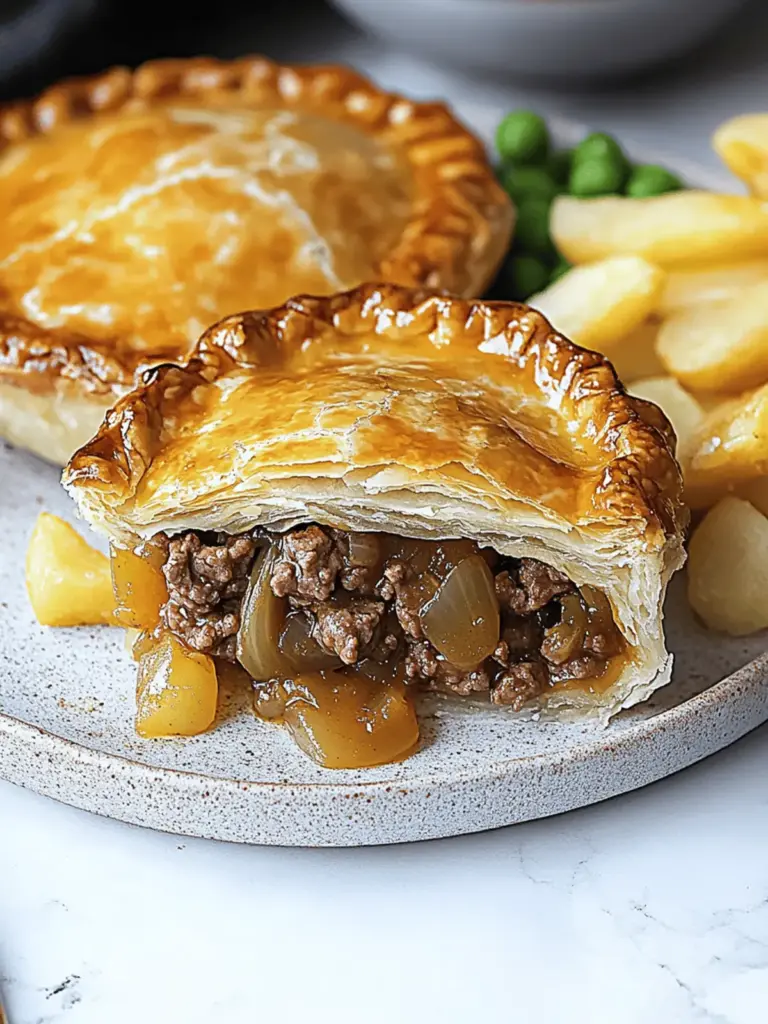 Mince Beef and Onion Pies