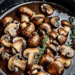 Delicious Red Wine Mushroom Sauce for Gourmet Home Dinners Red Wine Mushroom Sauce