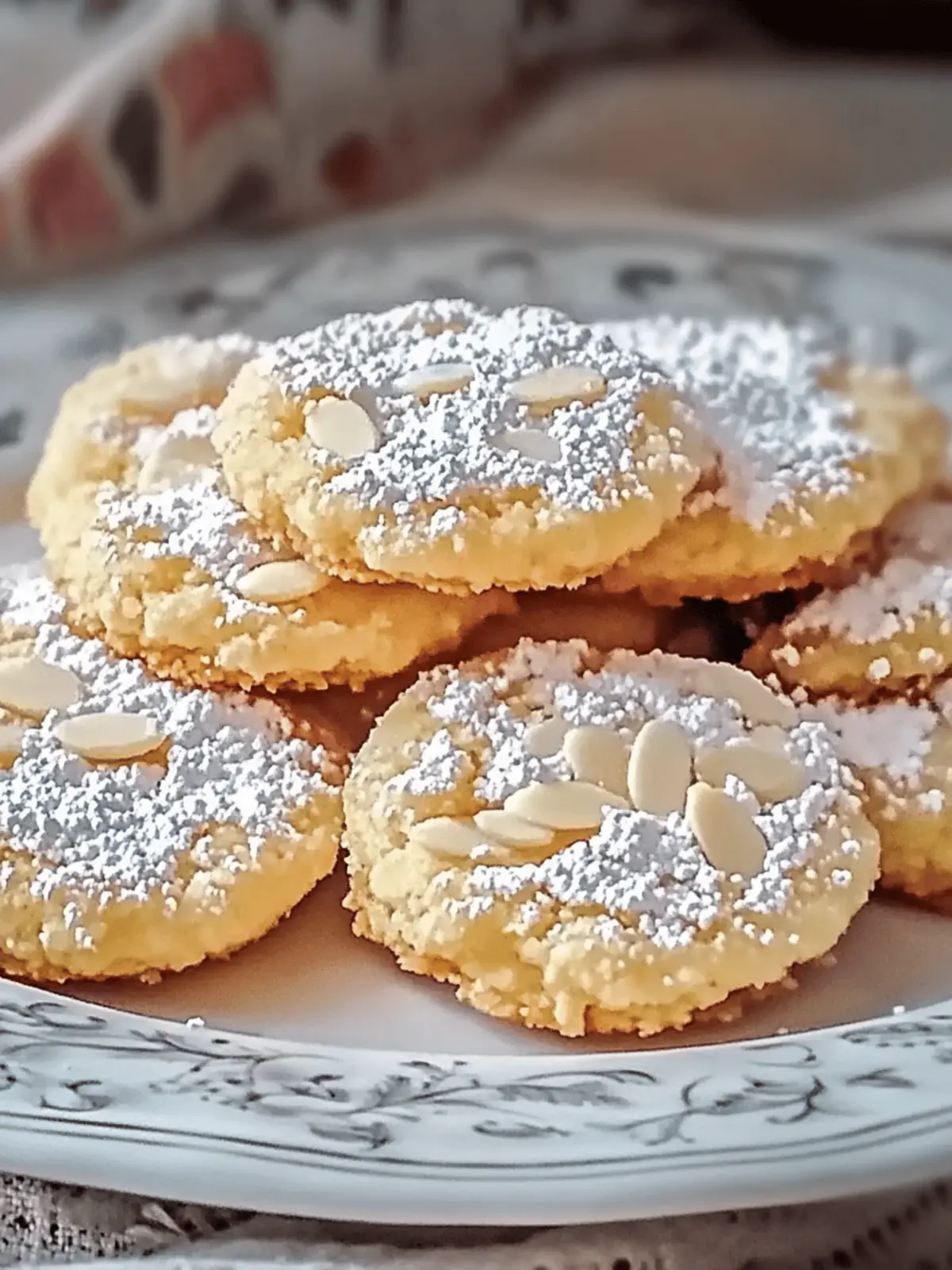 Almond Cloud Cookies