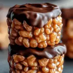 Chocolate Peanut Butter Rice Krispie Cups