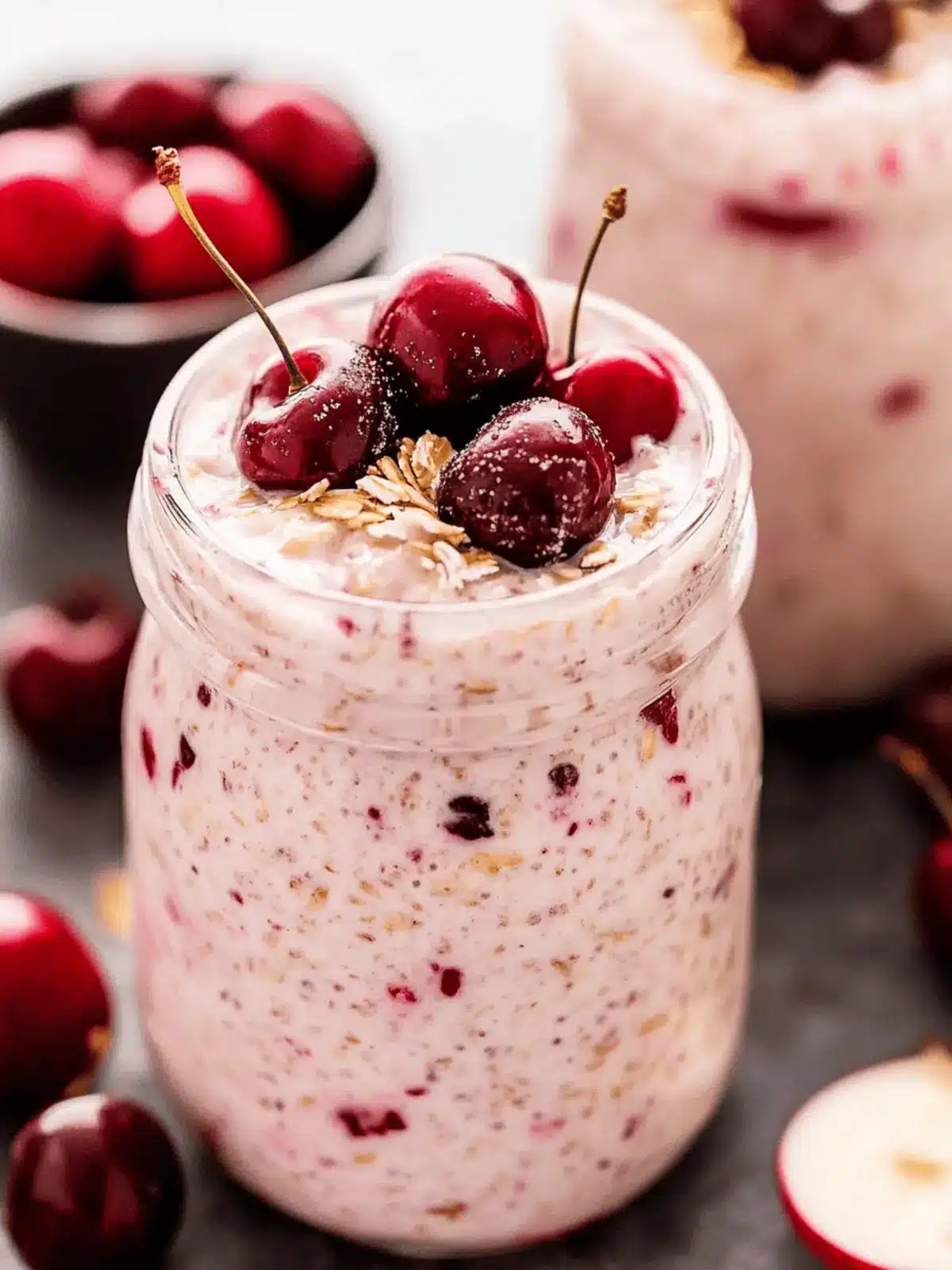 Cherry Overnight Oats
