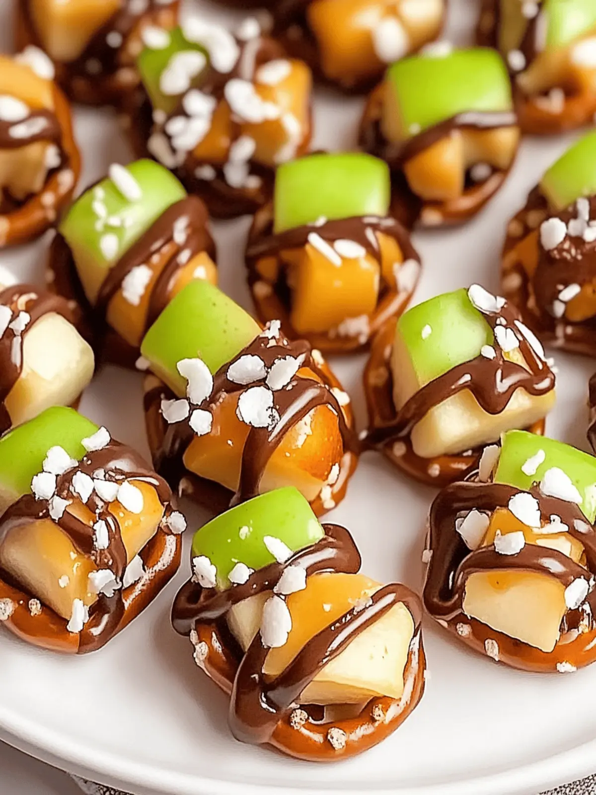 Delicious Caramel Apple Pretzel Bites That Delight Every Time Caramel Apple Pretzel Bites