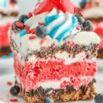 Patriotic Neapolitan Ice Cream