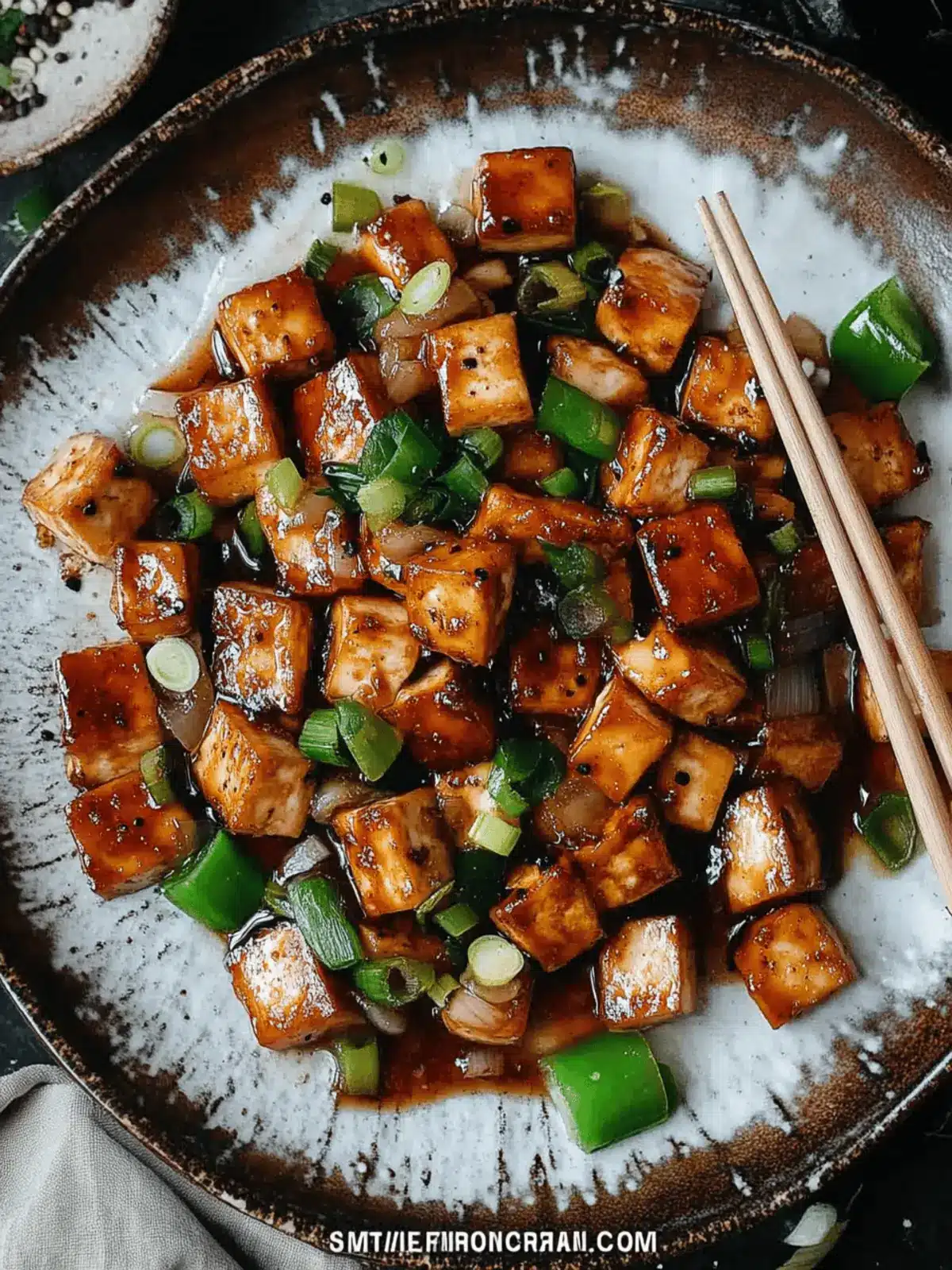 Black Pepper Tofu