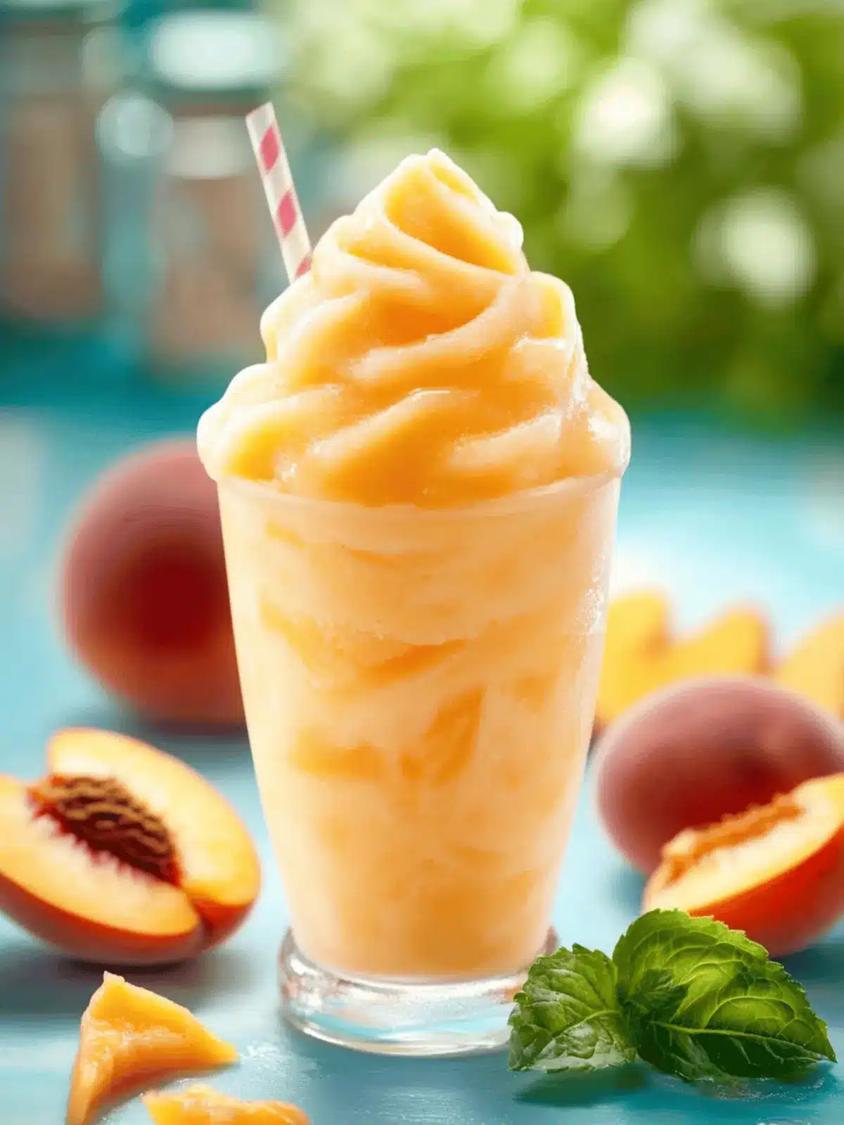 Peach Slurpee