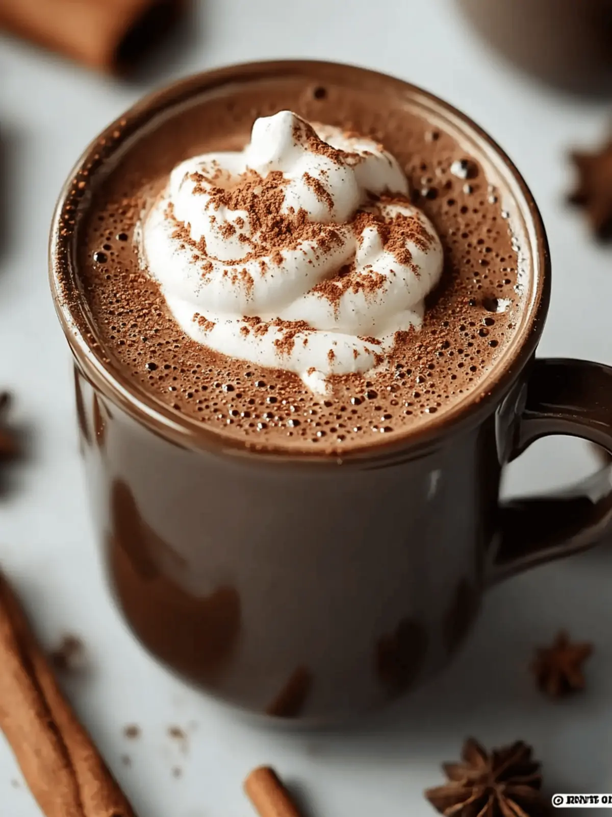Decadent Gingerbread Hot Chocolate to Cozy Up Your Winter Nights Gingerbread Hot Chocolate