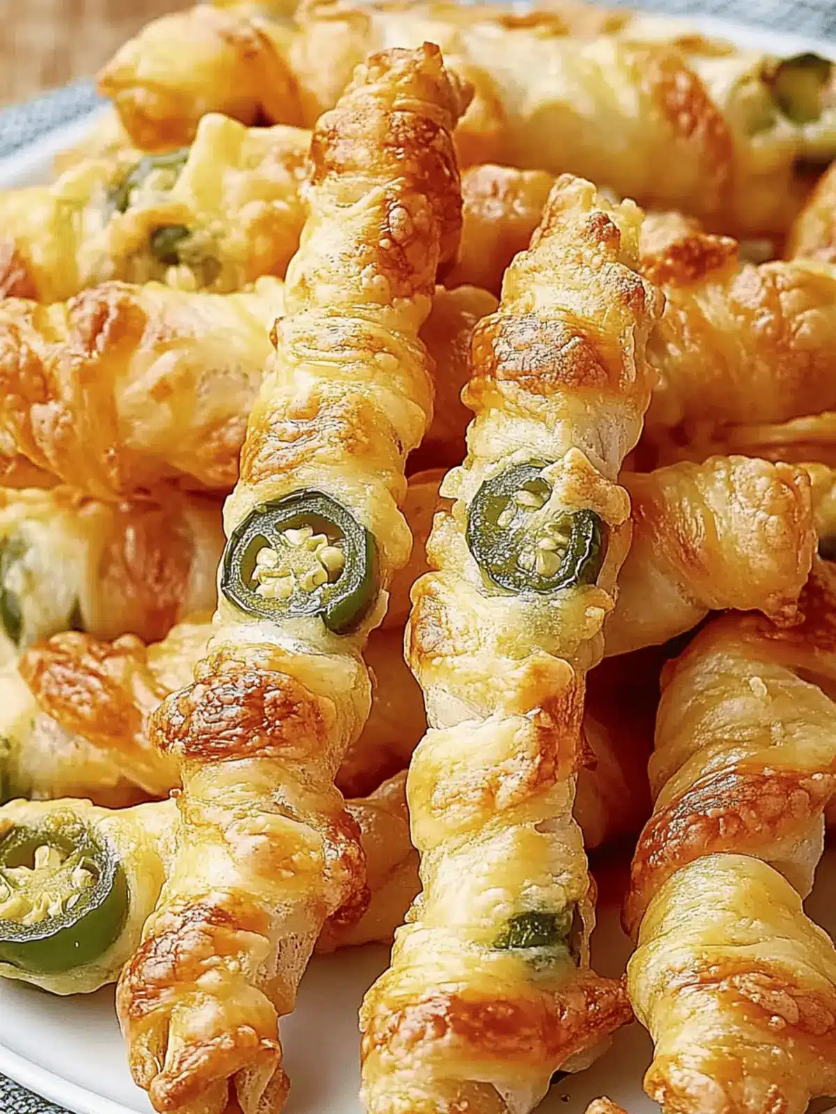 Spicy Jalapeno Popper Twists – Irresistibly Cheesy Delight Spicy Jalapeno Popper Twists