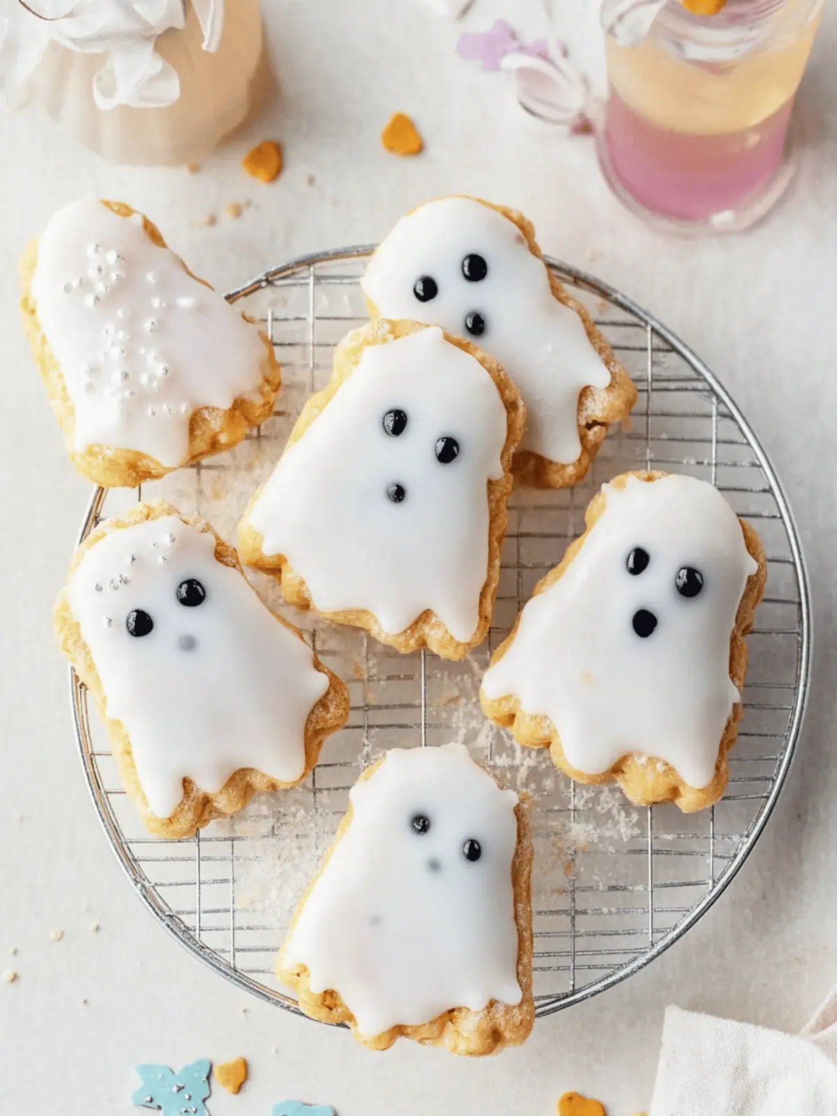 Vegan Ghost Pop Tarts