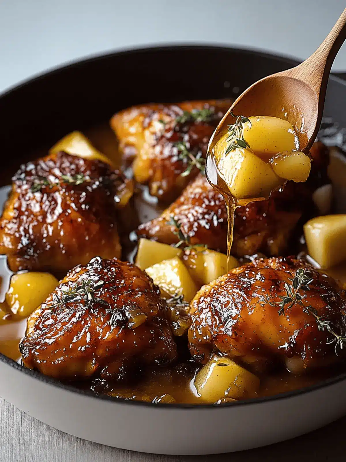 Apple Cider Glazed Chicken