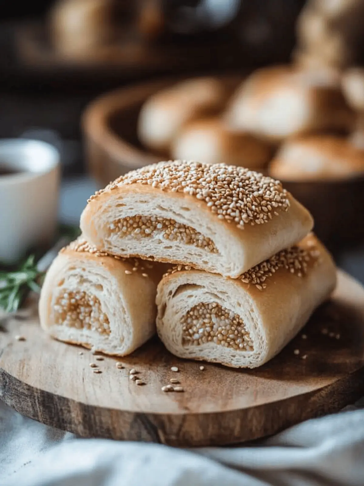 Psyllium Husk Keto Rolls