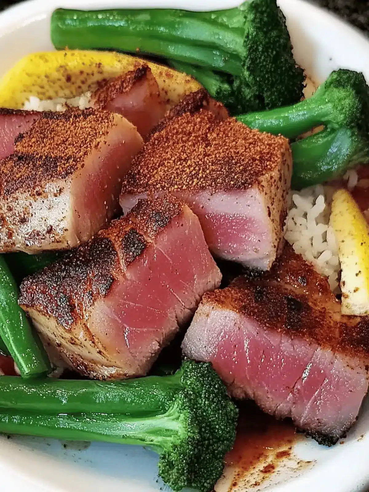 Blackened Tuna Steak