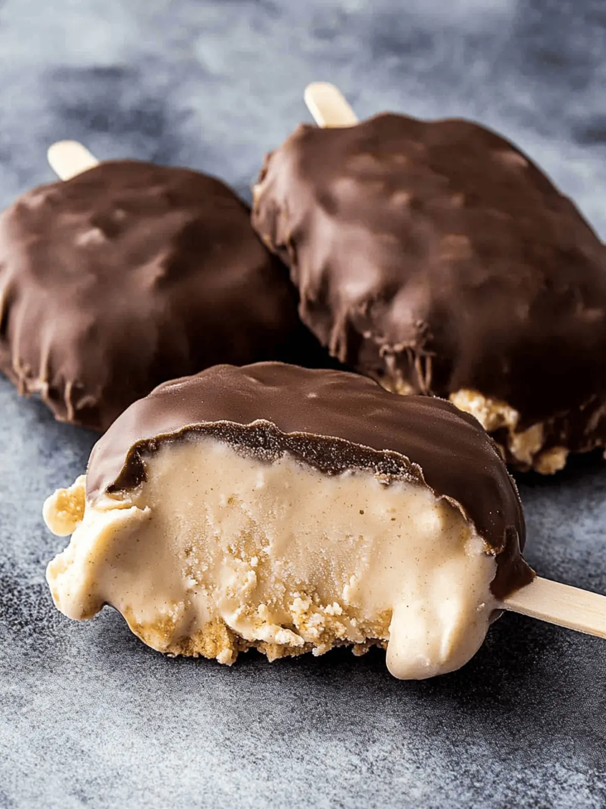 Peanut Butter Frozen Yogurt Bars