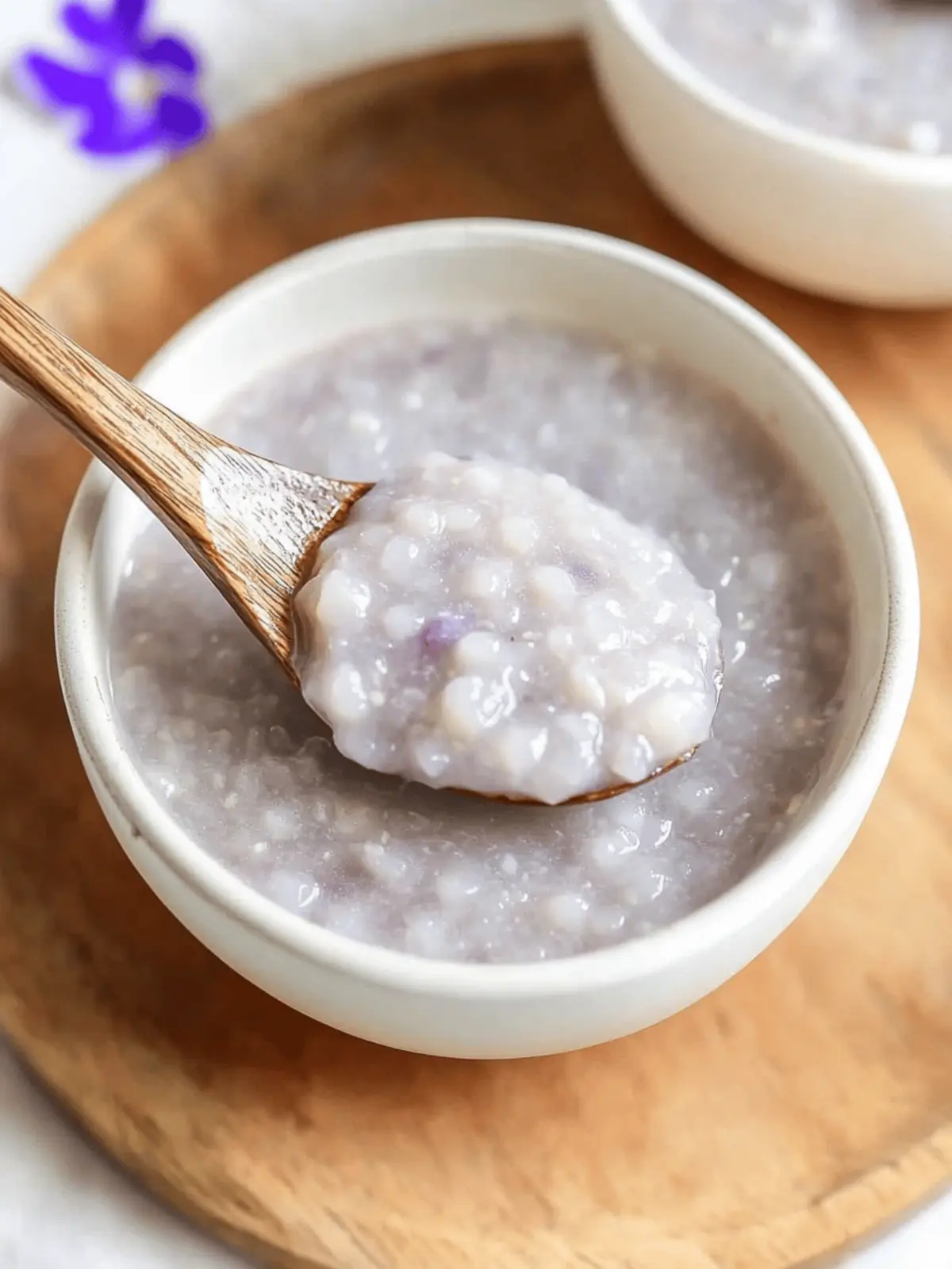 Taro Coconut Sago