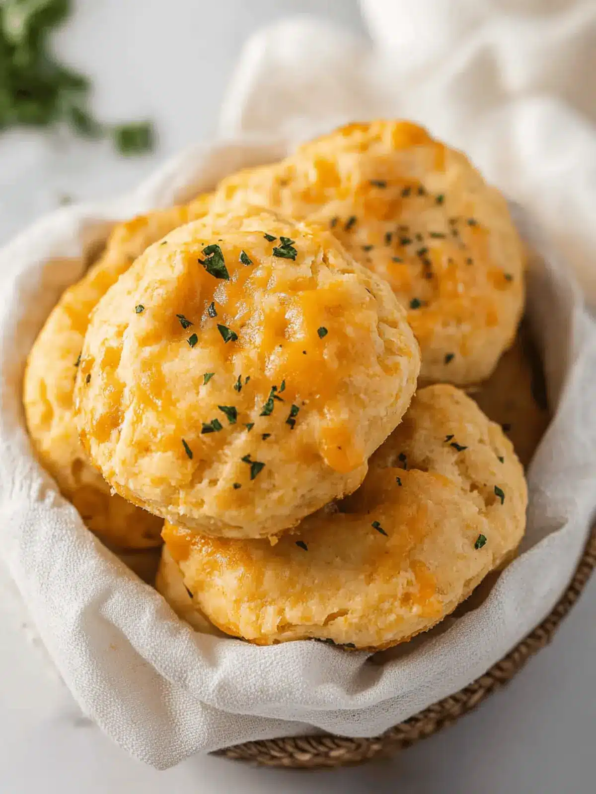 Vegan Cheddar Biscuits
