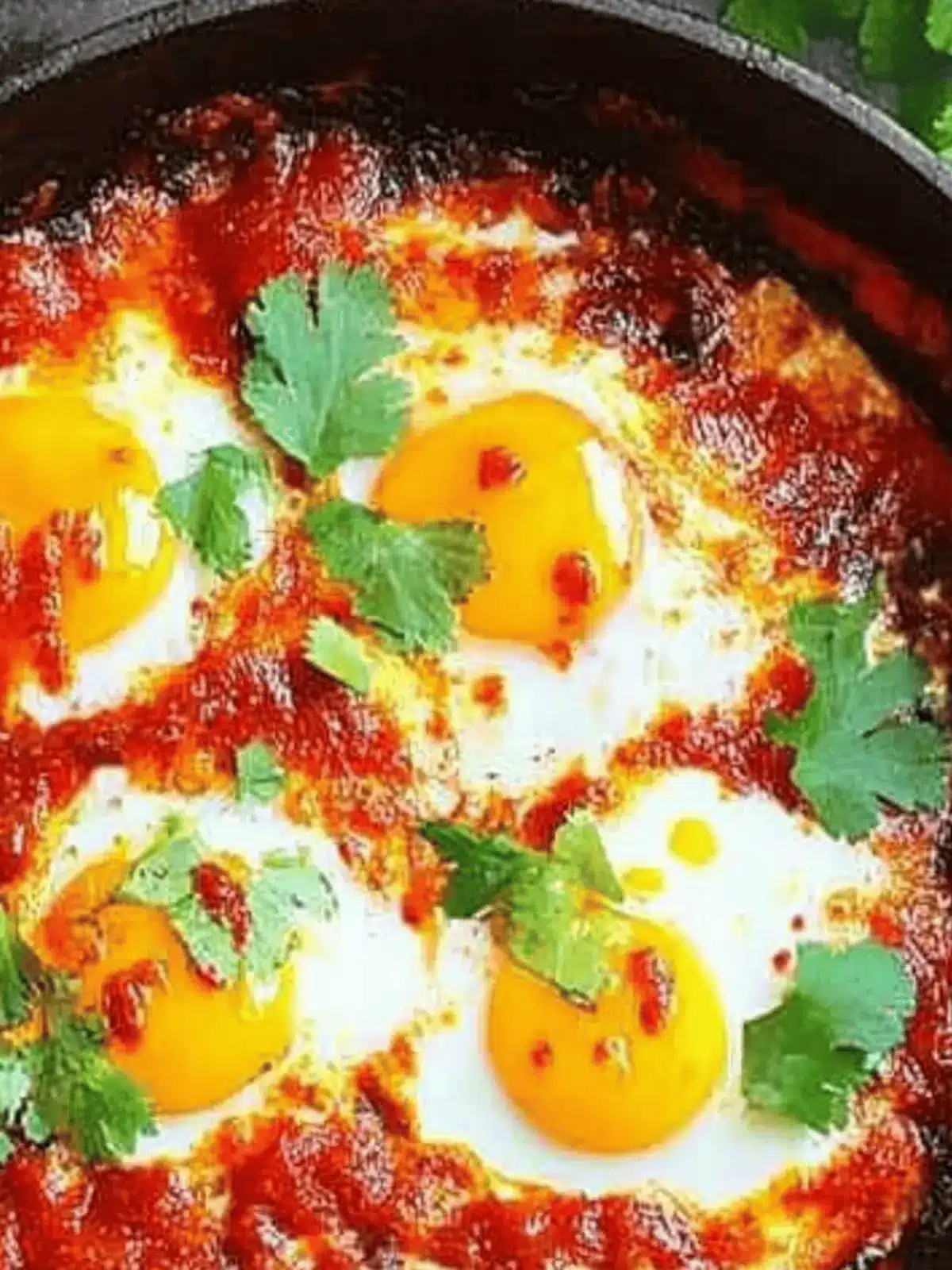 Spicy Sweet and Sour Fried Eggs