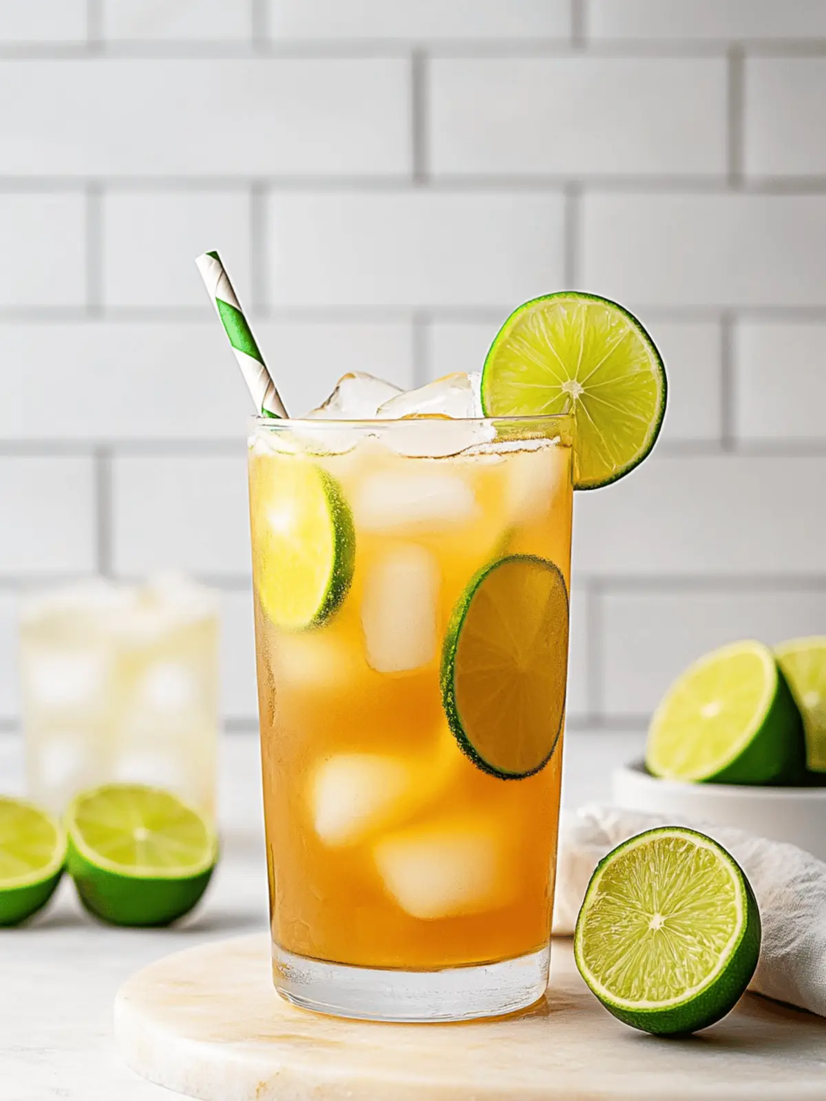 Lime Iced Tea