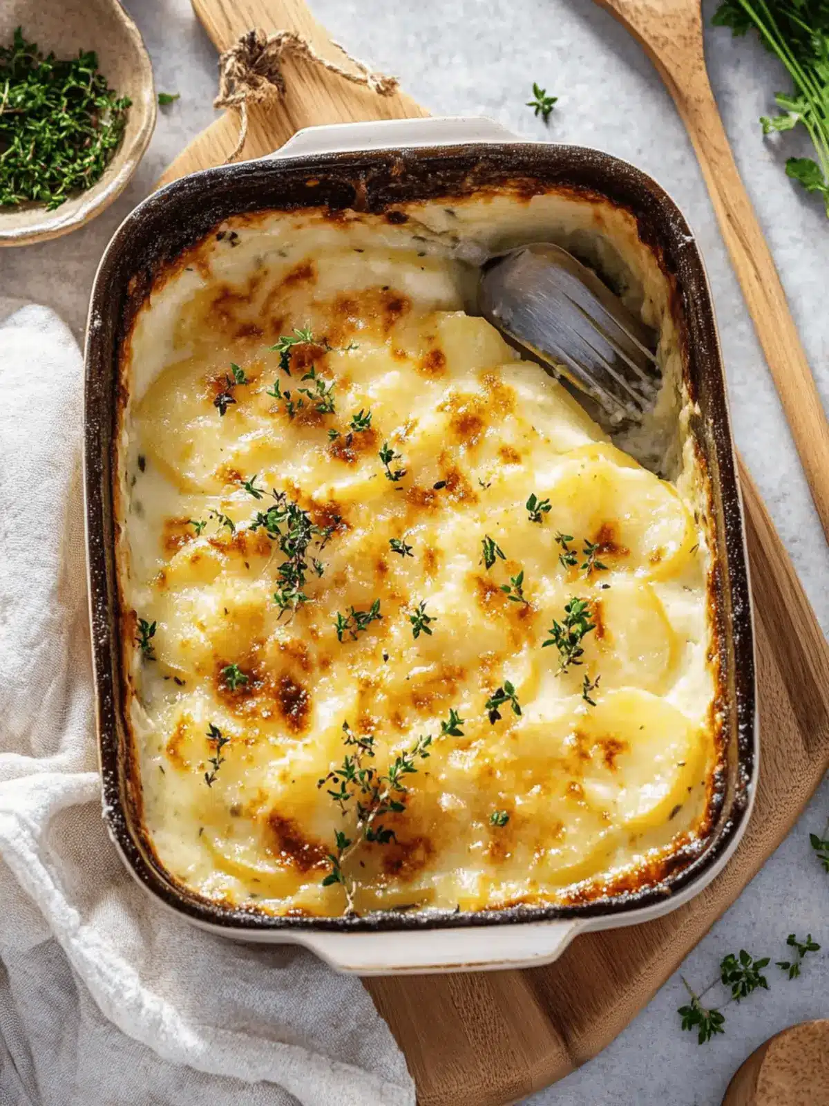 Miso Scalloped Potatoes