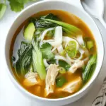 Bokchoy Chicken Soup