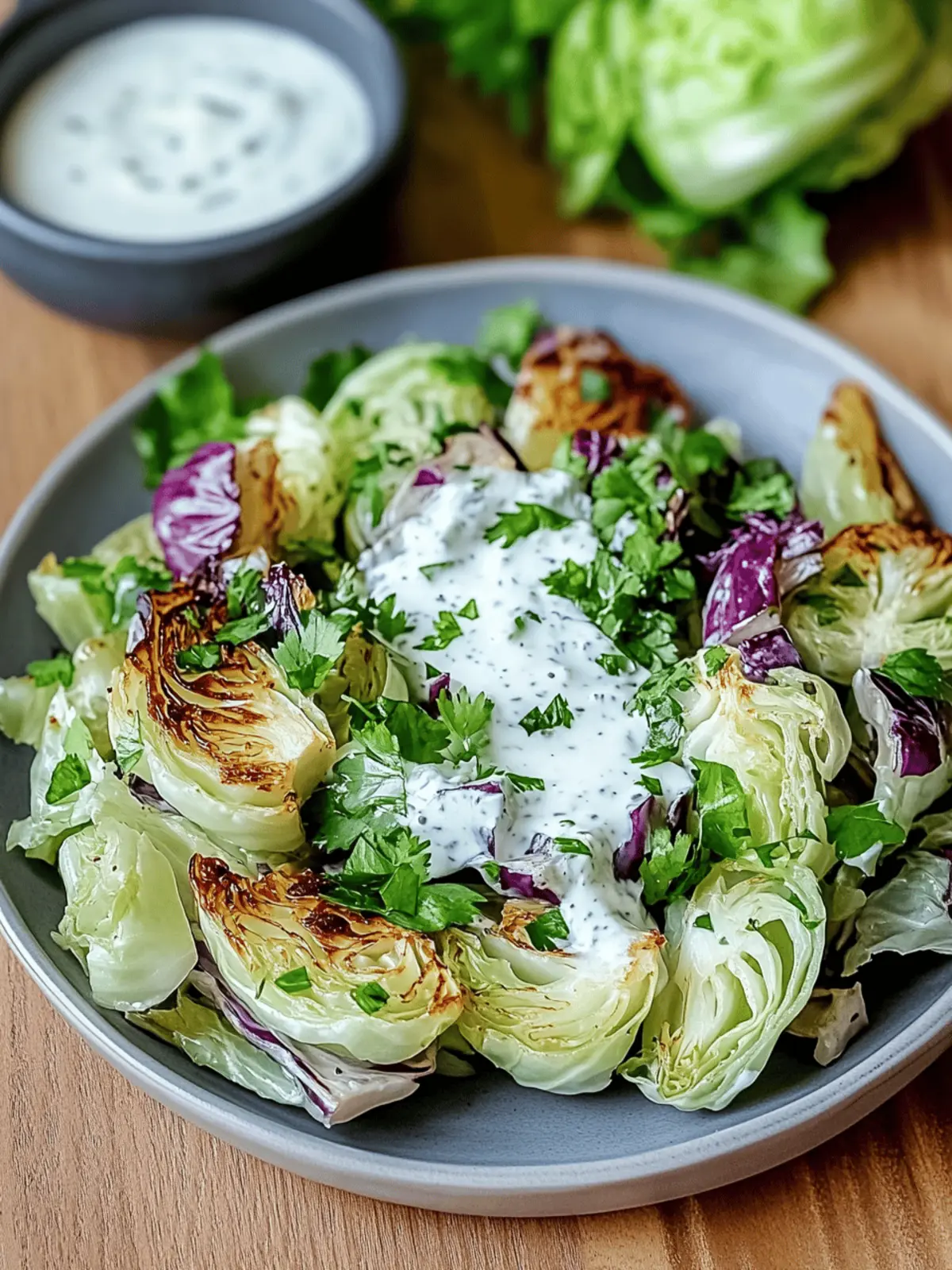 Cabbage Salad with Yogurt