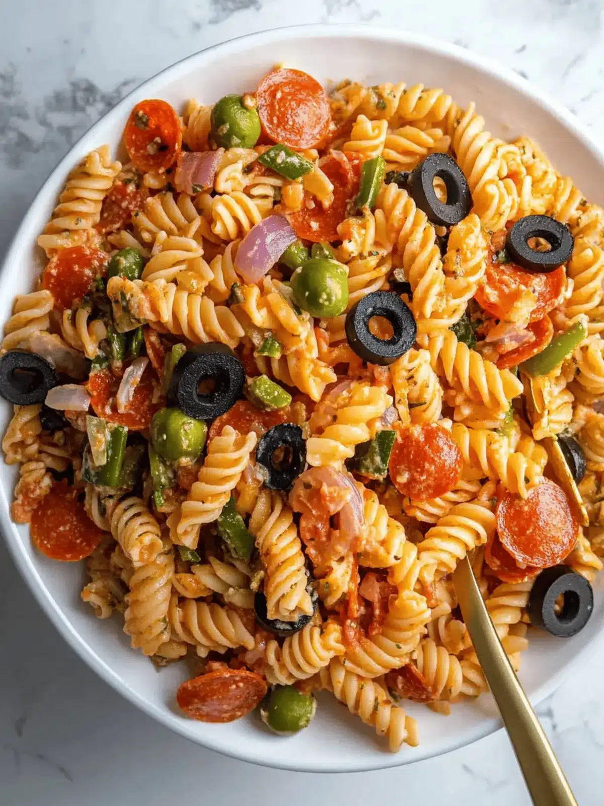 Pizza Pasta Salad