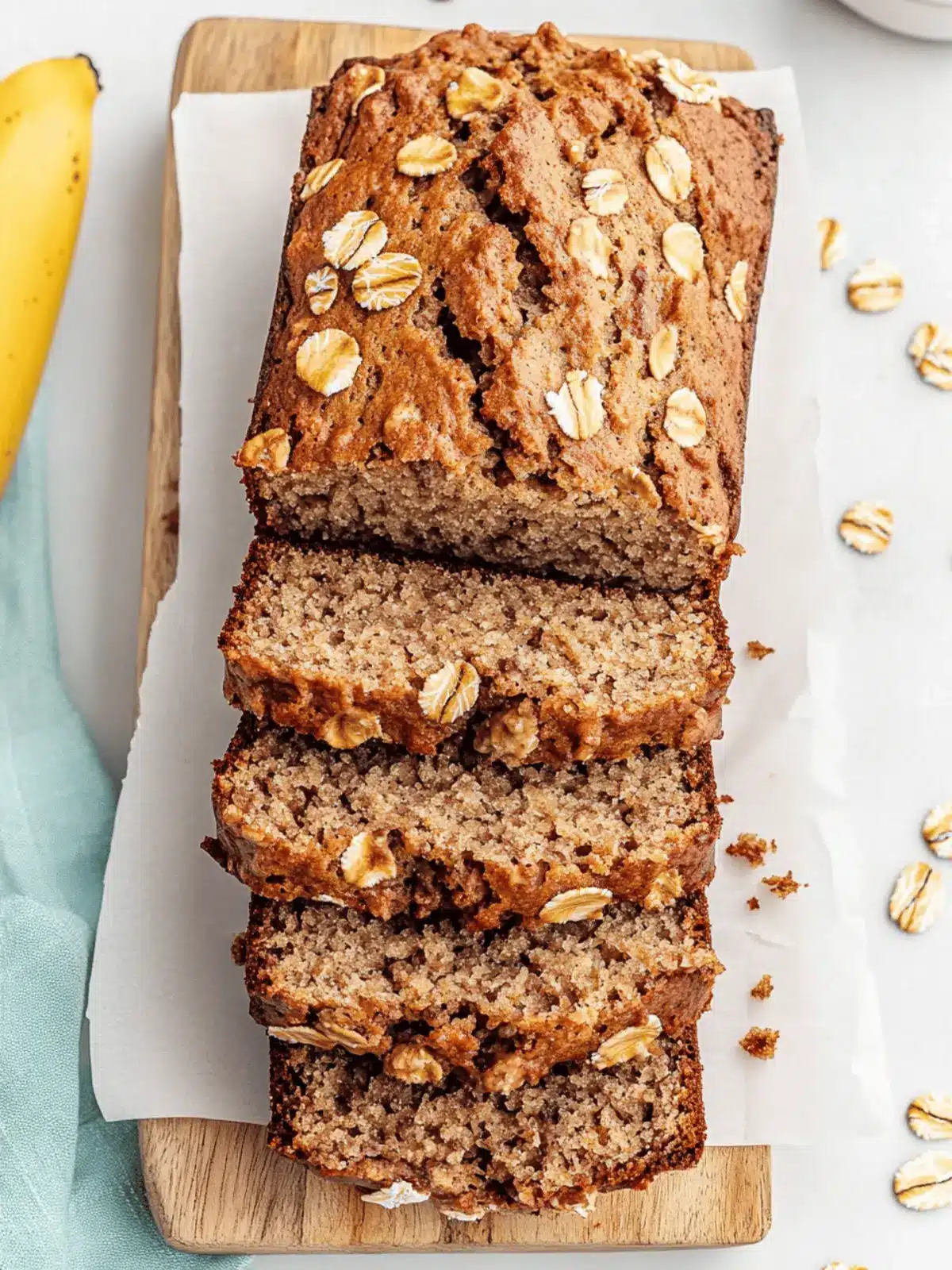 Oatmeal Banana Bread