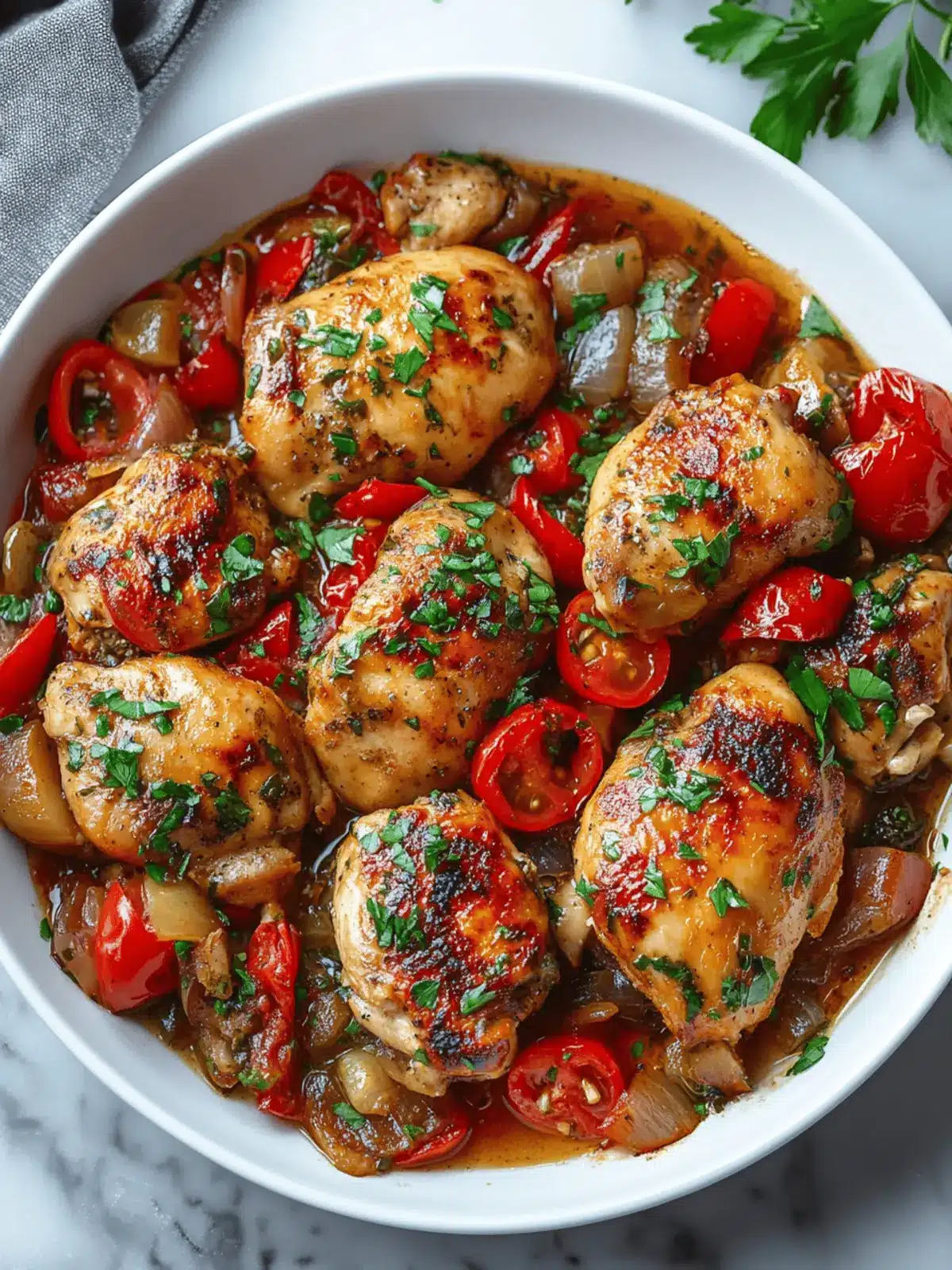 Chicken Scarpariello