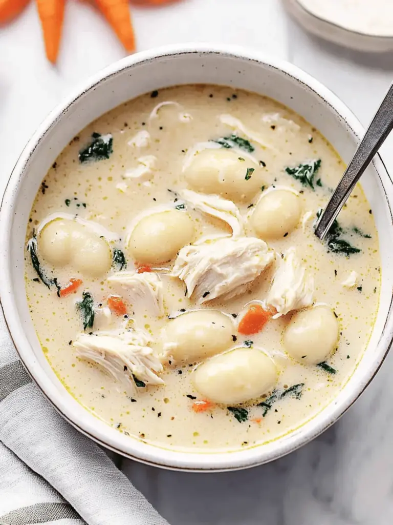 Olive Garden Chicken Gnocchi Soup