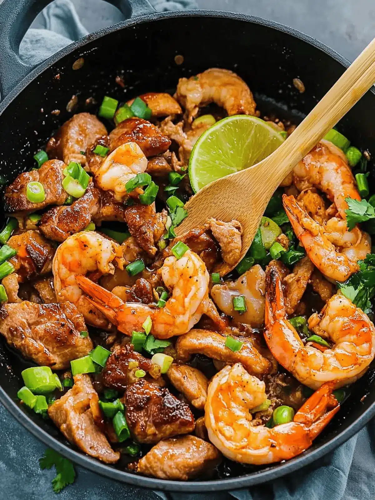 Asian Surf And Turf