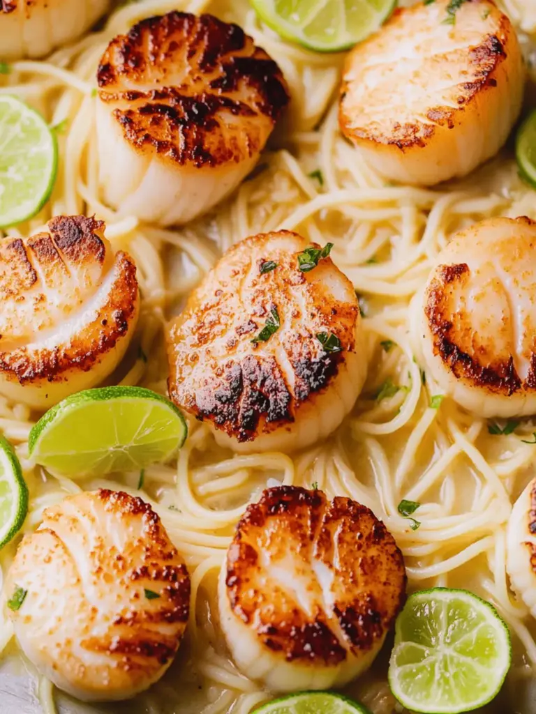 Tequila Lime Scallops
