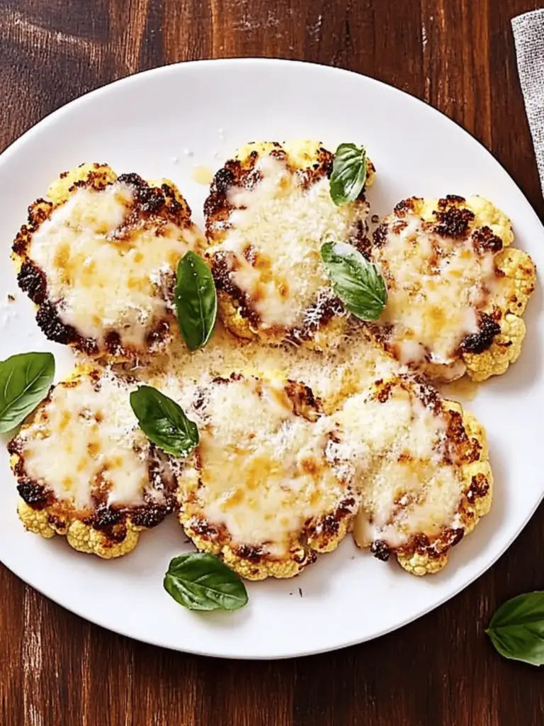 Cauliflower Parmesan