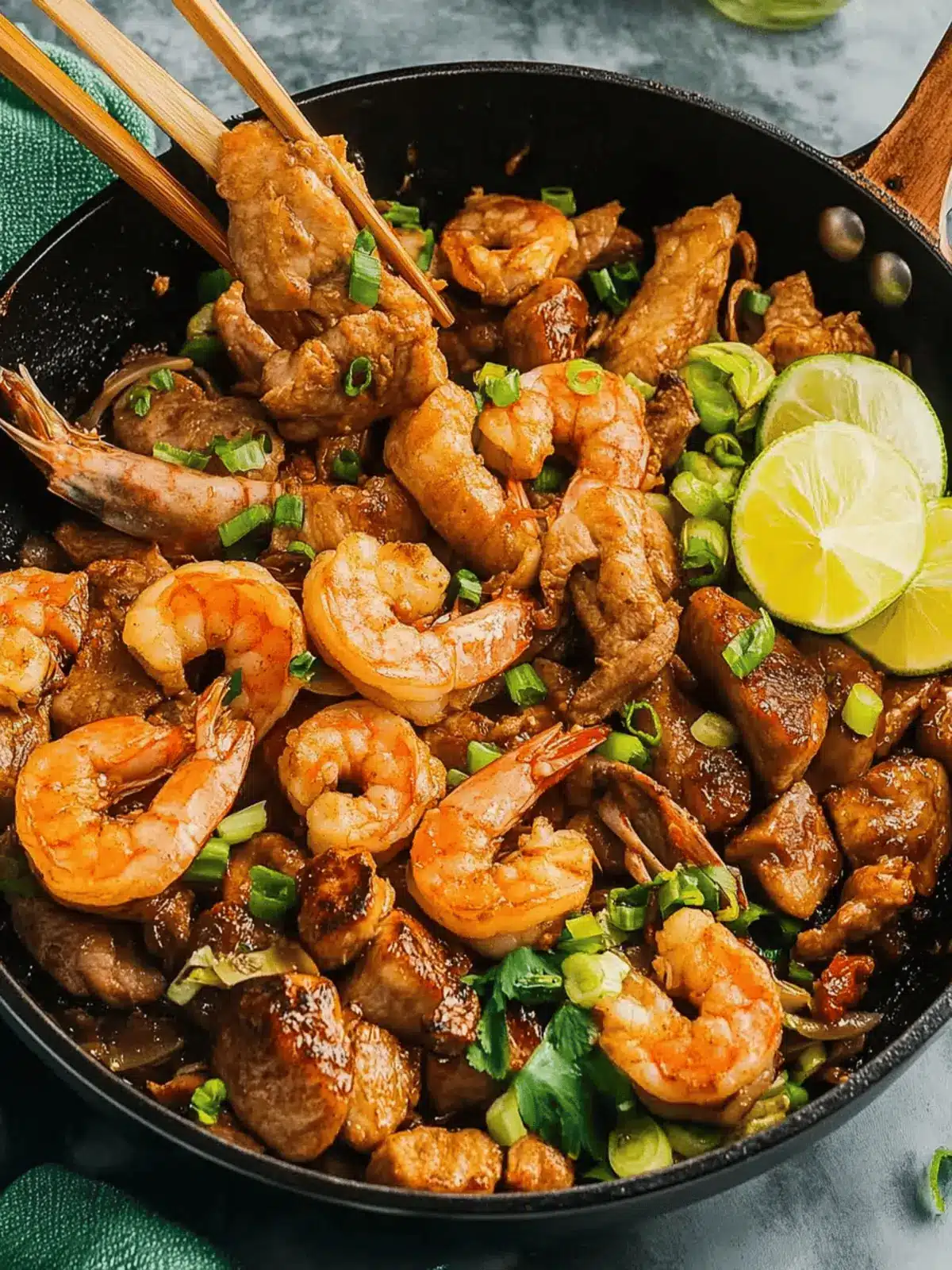Asian Surf And Turf
