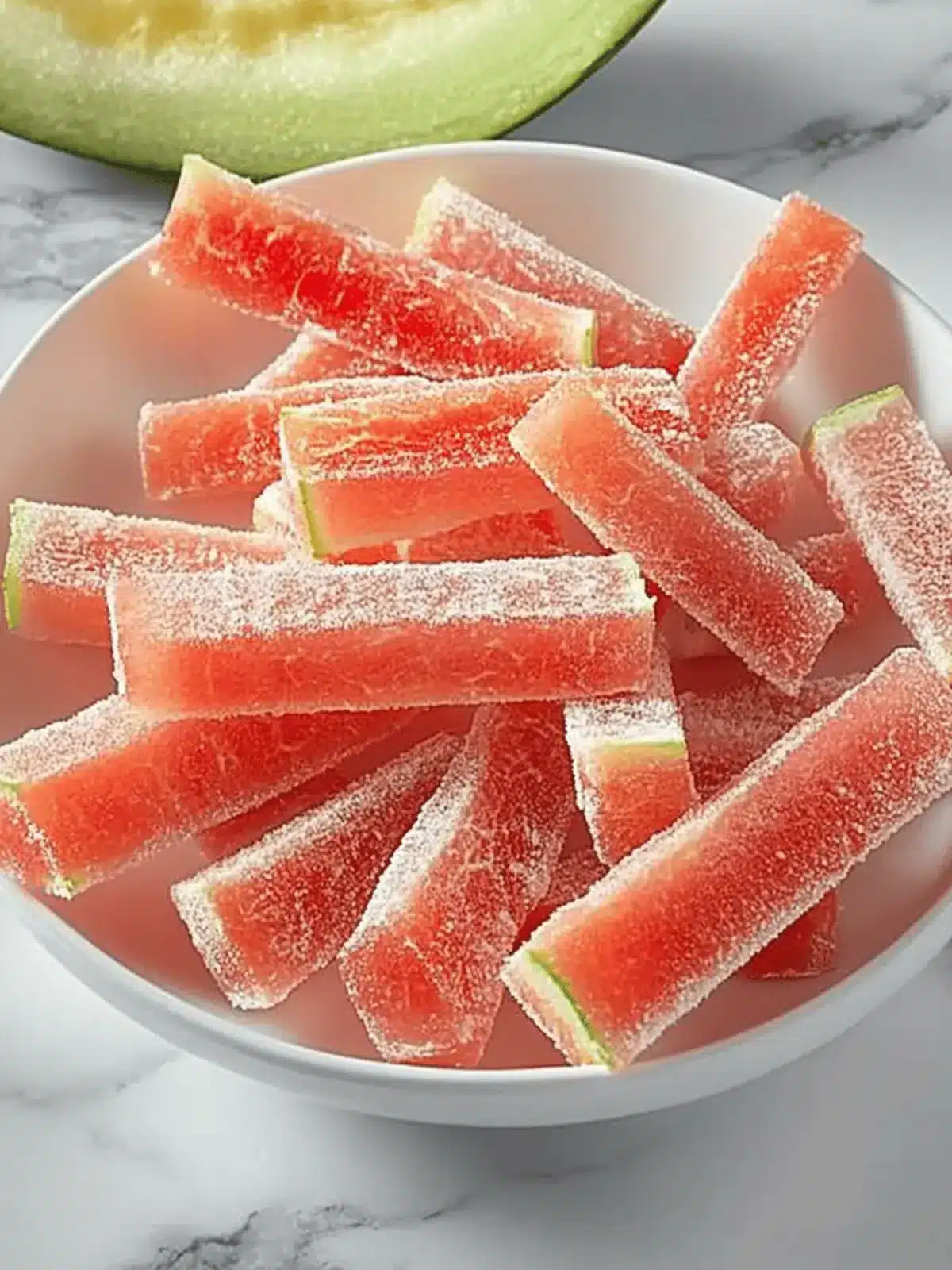 Transform Watermelon Rind into Sweet Candy Bliss Today Watermelon Rind Candy