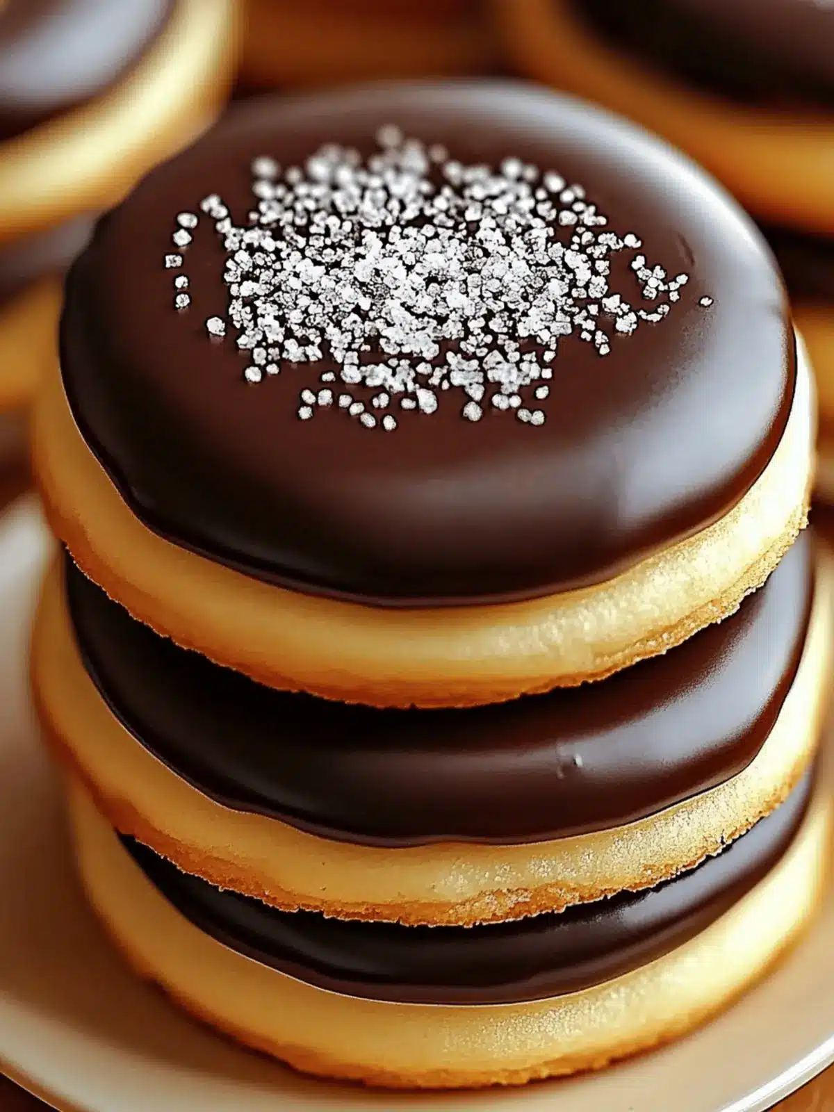 Boston Cream Pie Cookies