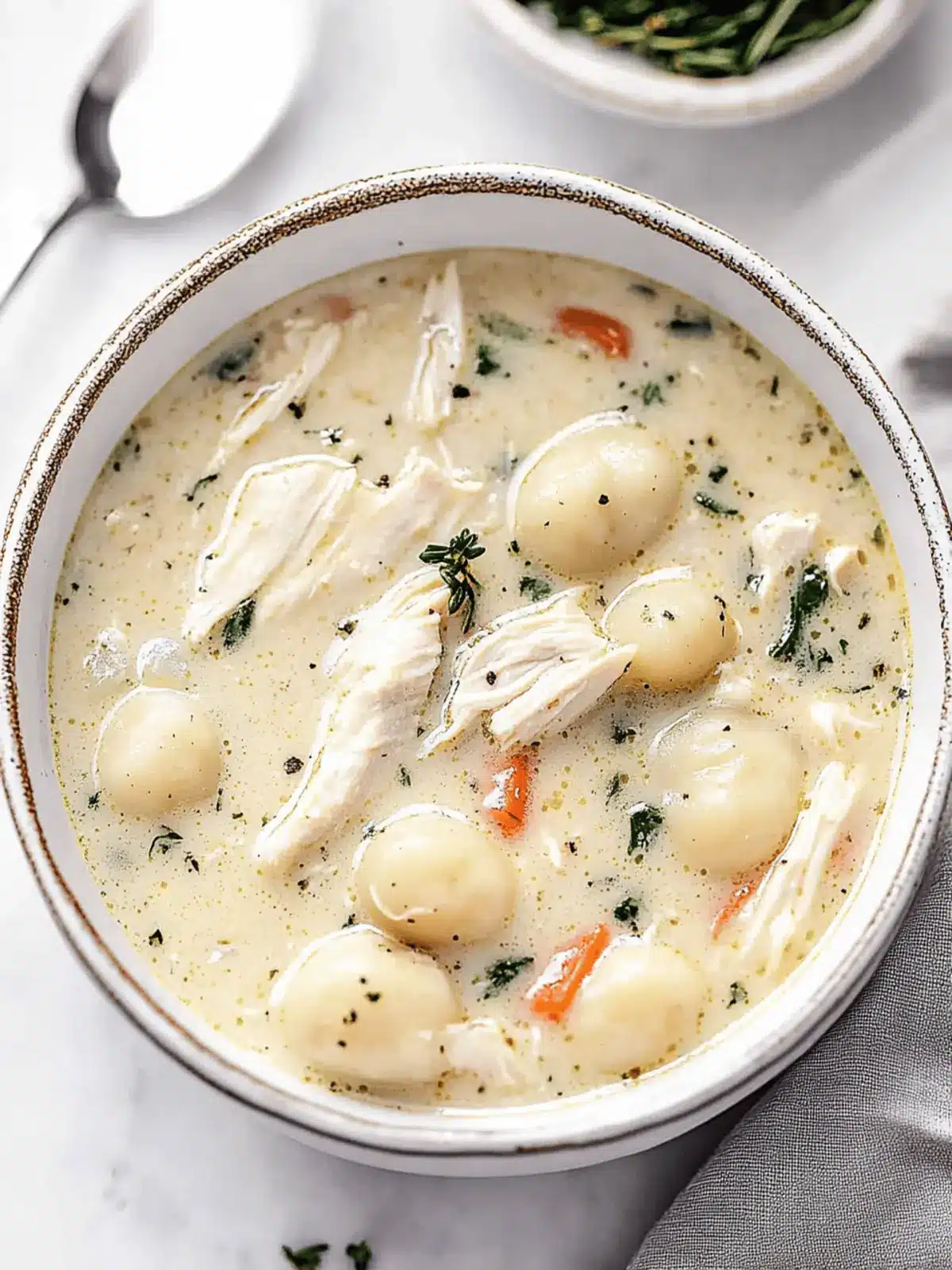 Olive Garden Chicken Gnocchi Soup Made Easy at Home Olive Garden Chicken Gnocchi Soup