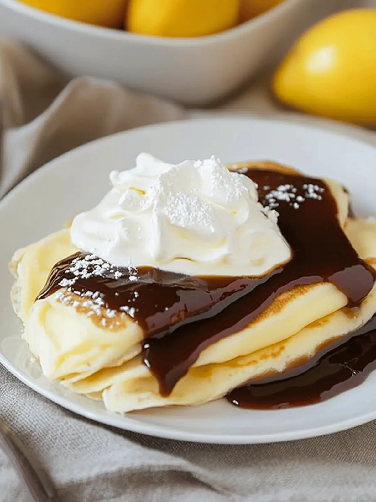 Boston Cream Pie Crepes