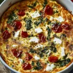 Baked Greek Omelet