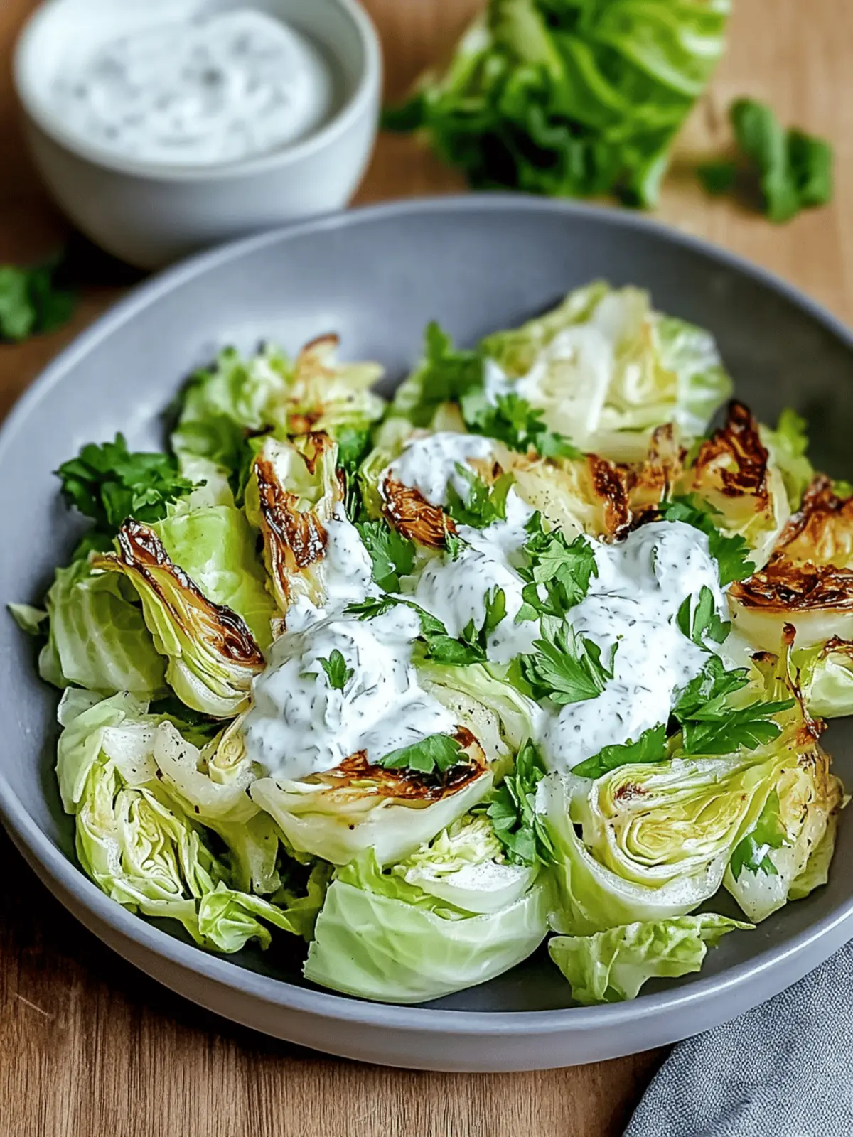 Cabbage Salad with Yogurt