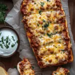 Lasagna Garlic Bread