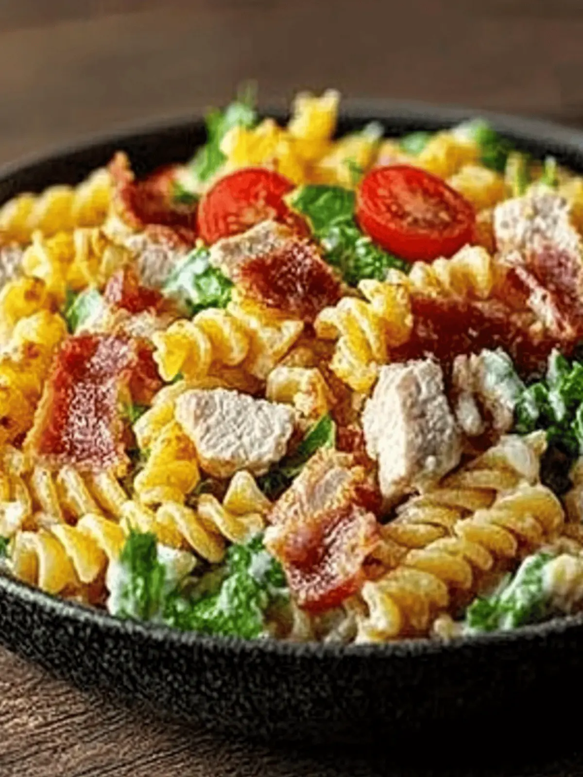 Club Sandwich Pasta Salad