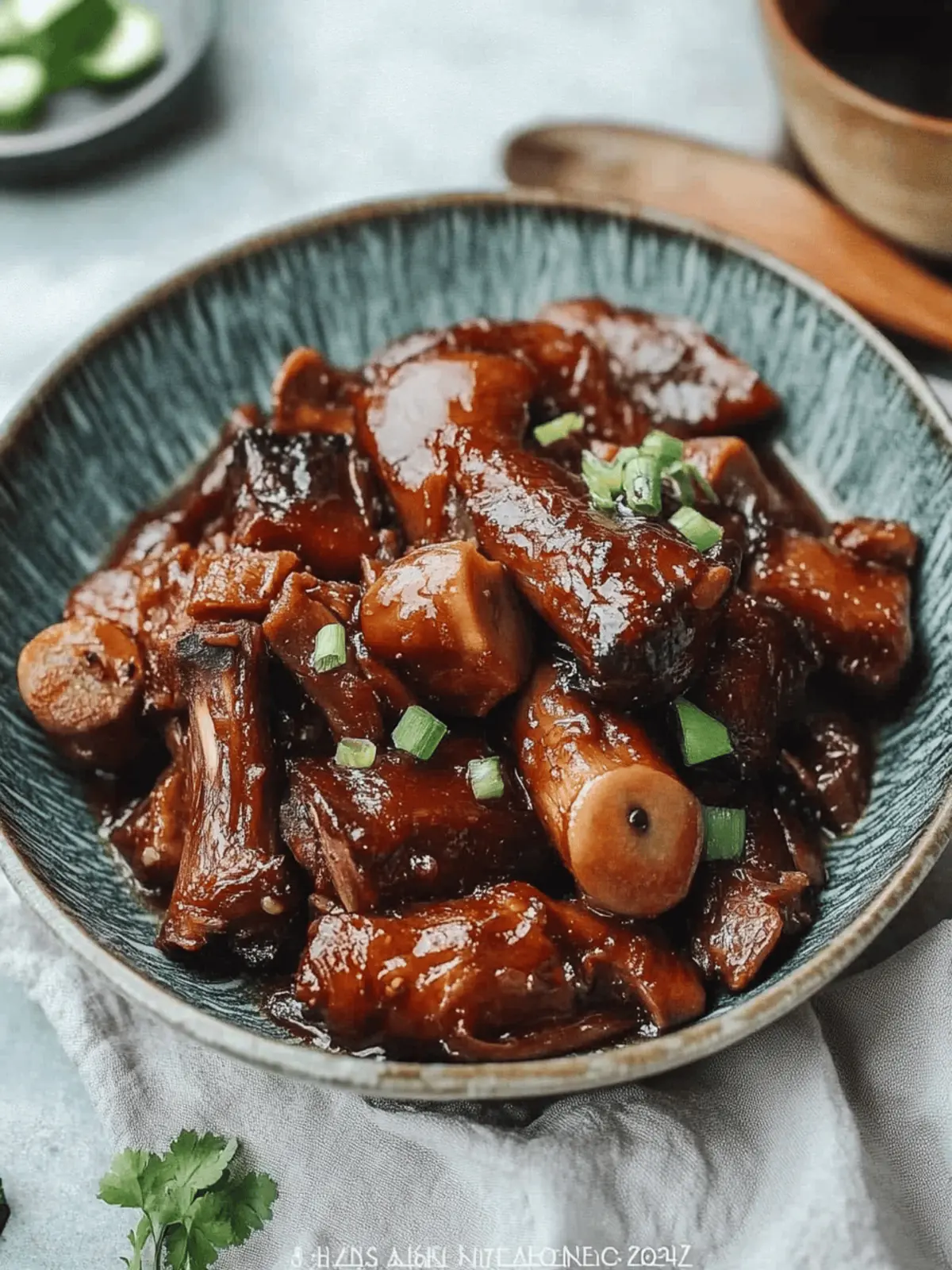Chinese Braised Pork Trotters