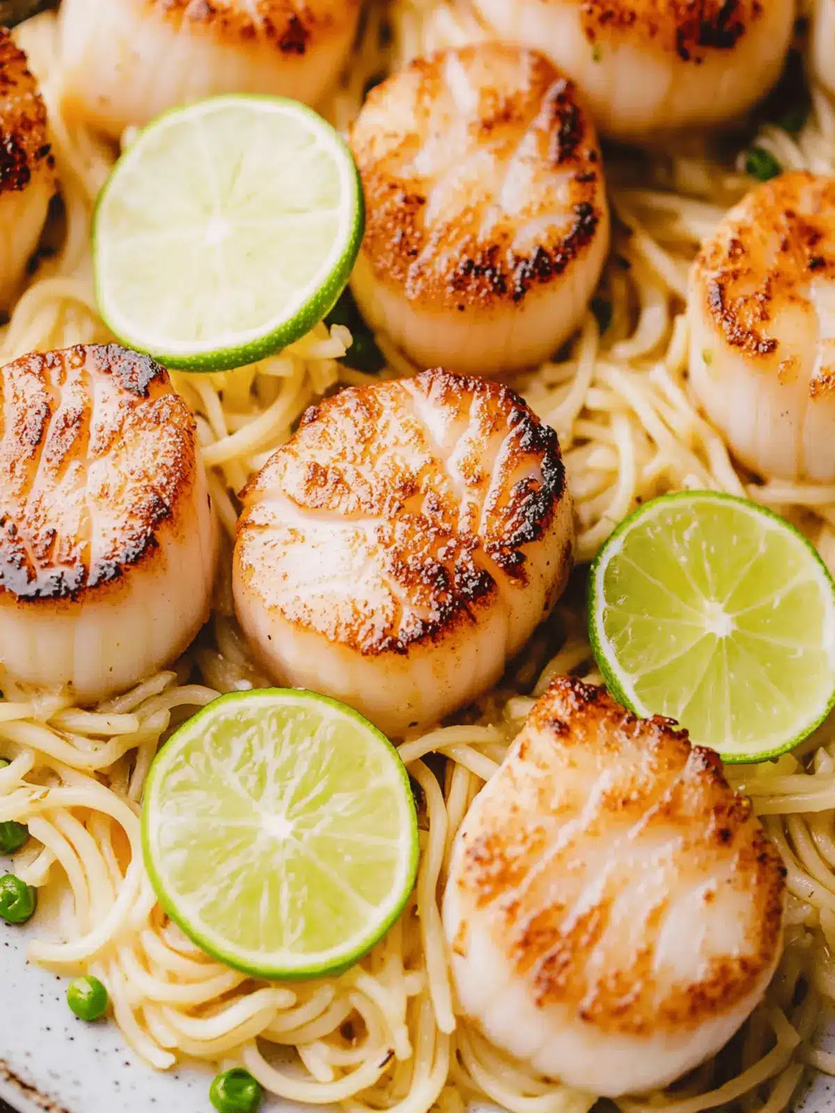 Tequila Lime Scallops