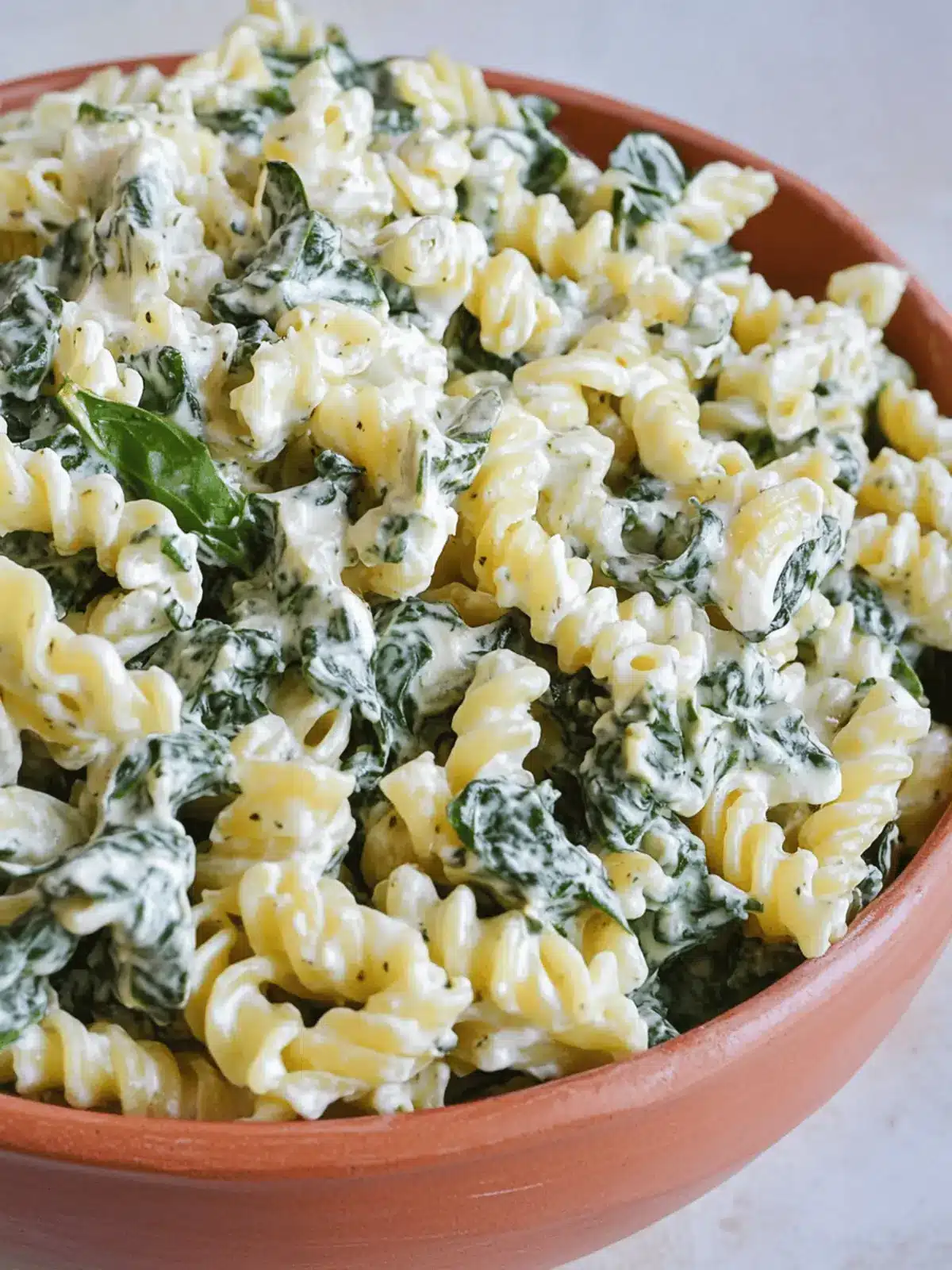 Spinach Dip Pasta Salad