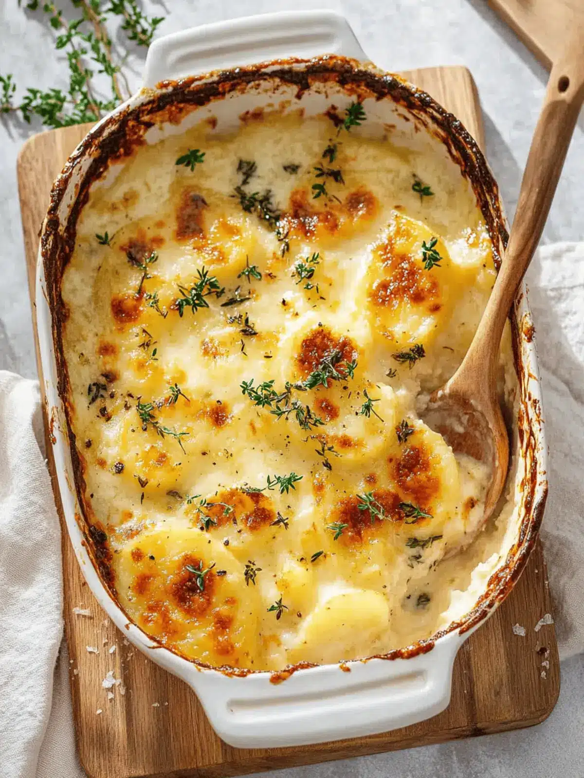 Miso Scalloped Potatoes