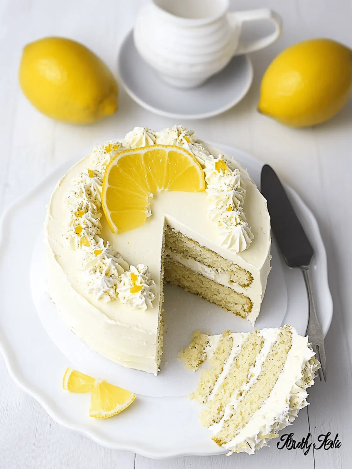 Lemon Birthday Cake