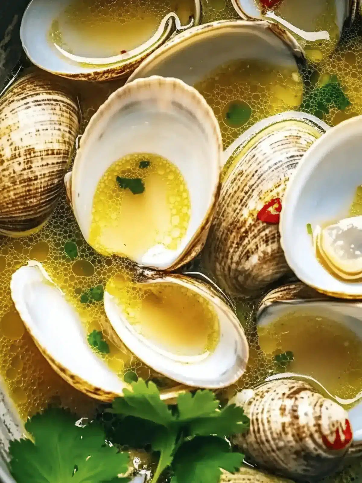 Coconut Broth Clams with Lemongrass