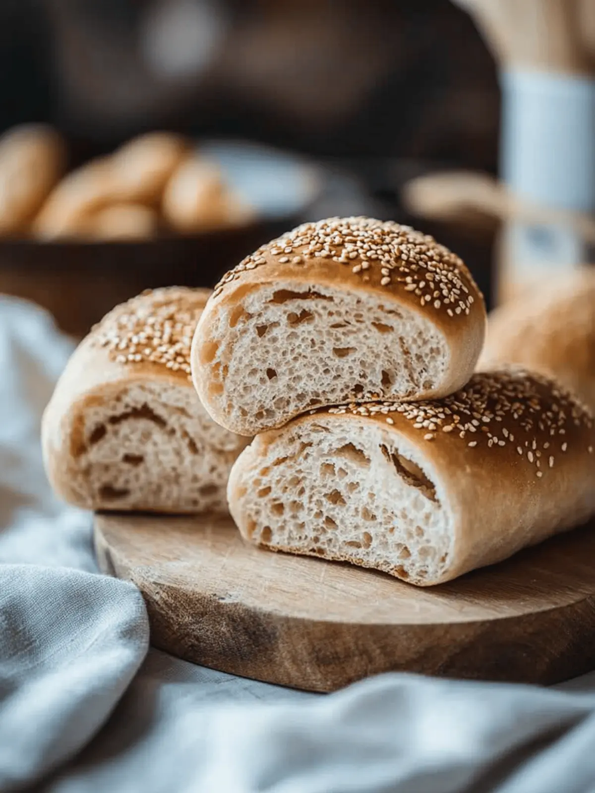 Psyllium Husk Keto Rolls