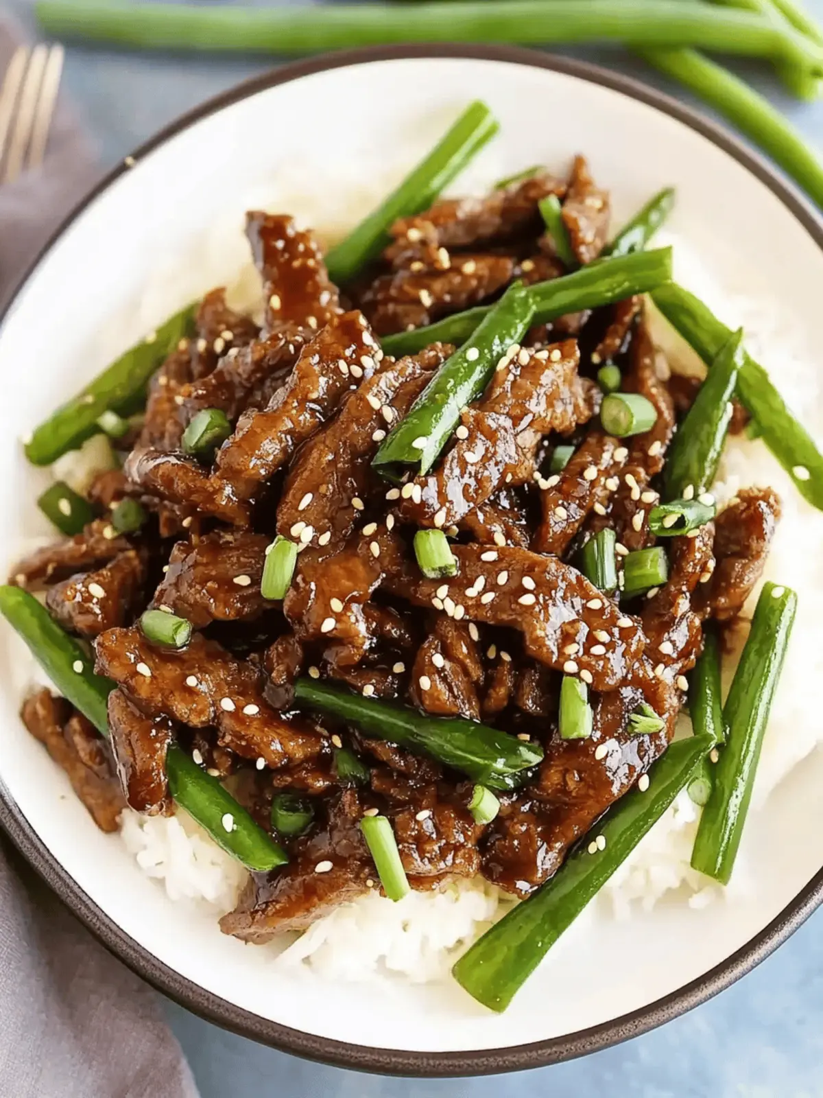 Sesame-Ginger Beef