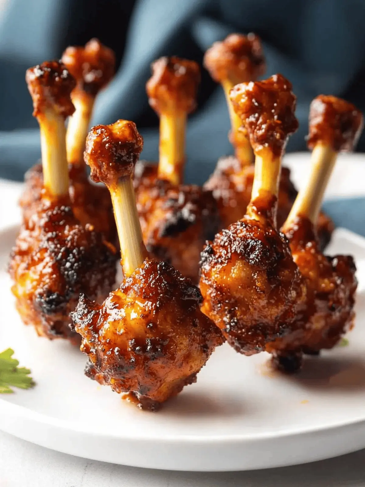 Irresistible Sweet n’ Spicy Chicken Lollipop Recipe You’ll Love Sweet n’ Spicy Chicken Lollipop