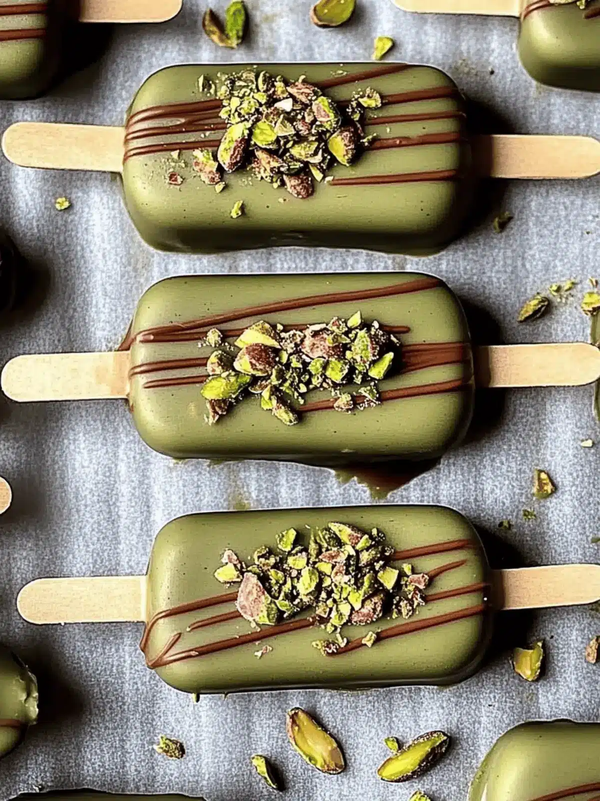 Dubai Pistachio Ice Cream Bars